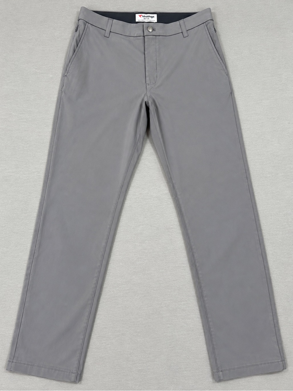 Birddogs Men’s Gray Performance Pants 34x32 NWOT